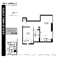 1418 W. Marshall St. apartment floorplans